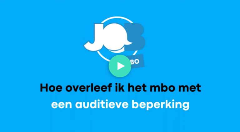 Naar het mbo met een beperking